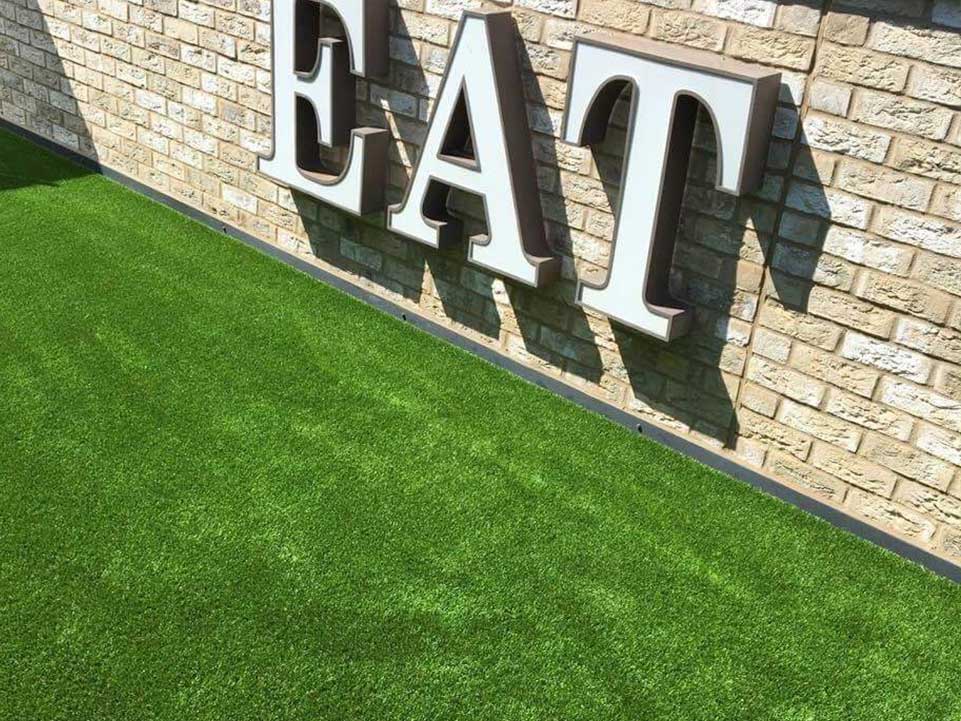 Artificial grass for commercial property - Large