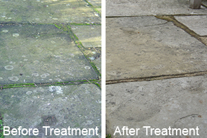 paving slabs before and after